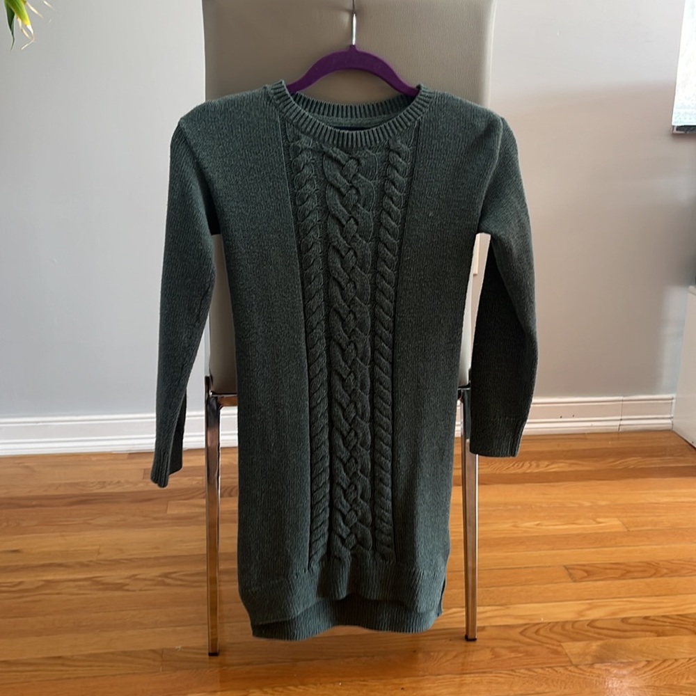 Gap Girls Cable Sweater Dress Size 8